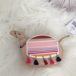 Kate Spade spice things up camel coin purse